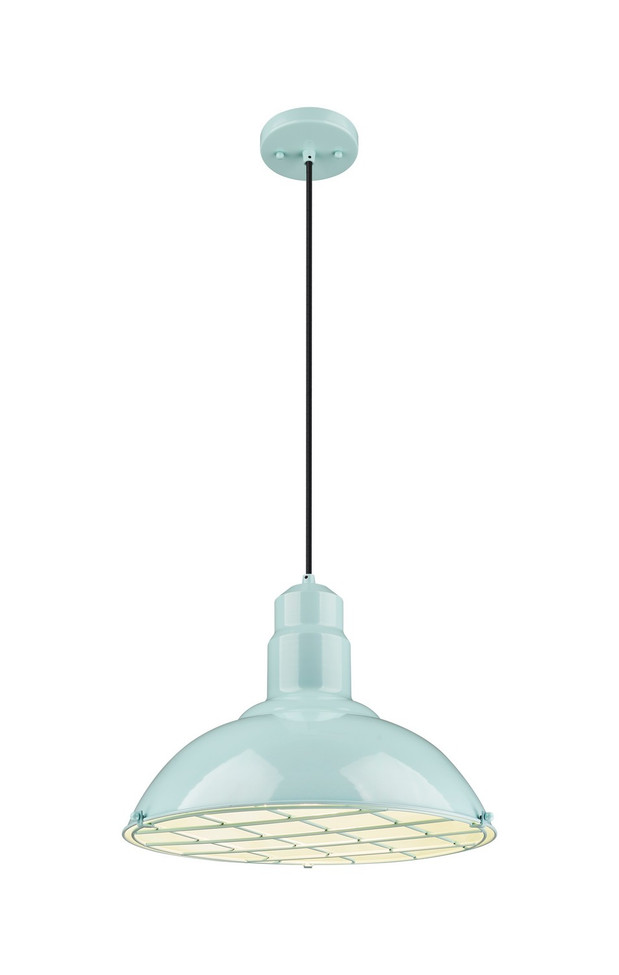 Innovations - 455-1P-16SF - One Light Pendant - Downtown Urban - Seafoam