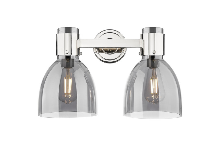 Innovations - 464-2W-PN-G464D-7SM - Two Light Bath Vanity - Downtown Urban - Polished Nickel