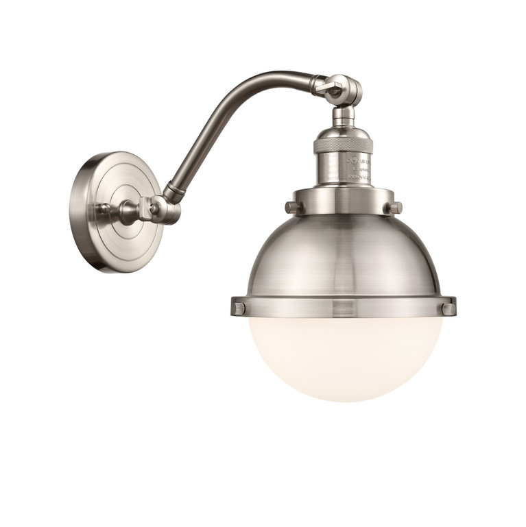 Innovations - 515-1W-SN-HFS-61-SN - One Light Wall Sconce - Franklin Restoration - Brushed Satin Nickel
