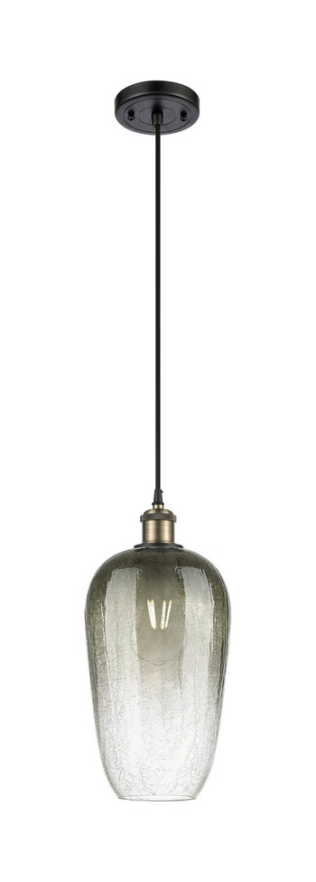 Innovations - 516-1P-BAB-G484-7SL - One Light Mini Pendant - Ballston - Black Antique Brass