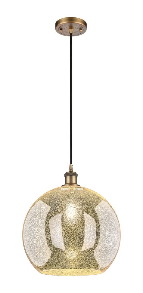 Innovations - 516-1P-BB-G128-14 - One Light Pendant - Ballston - Brushed Brass