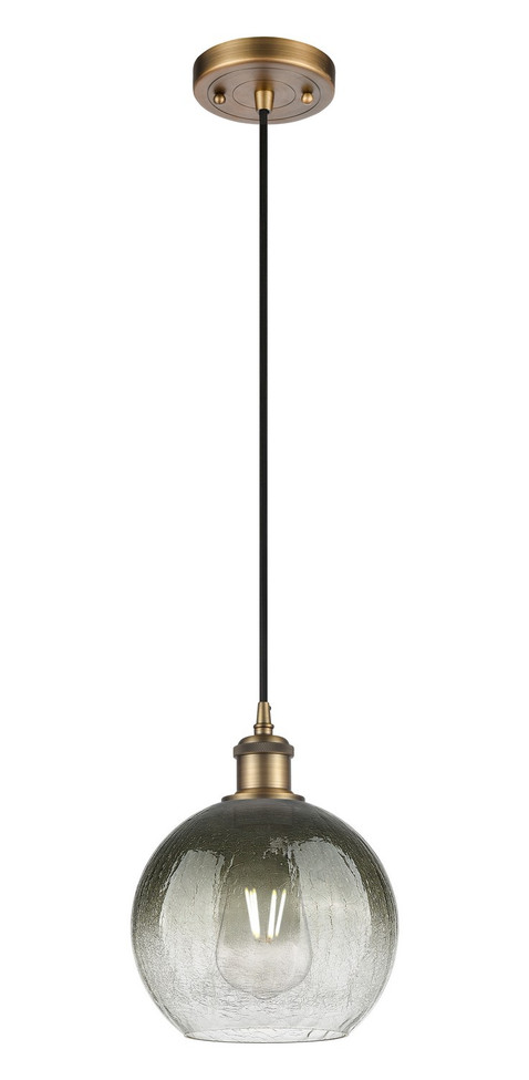 Innovations - 516-1P-BB-G483-8SL - One Light Mini Pendant - Ballston - Brushed Brass
