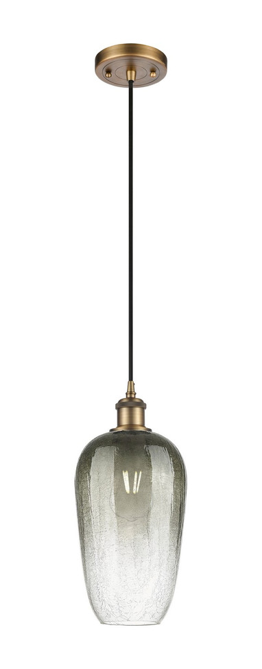 Innovations - 516-1P-BB-G484-7SL - One Light Mini Pendant - Ballston - Brushed Brass