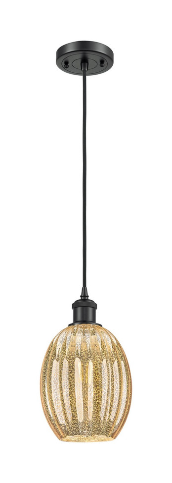 Innovations - 516-1P-BK-G459-6ME - One Light Mini Pendant - Ballston - Matte Black
