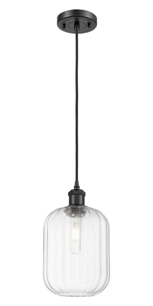 Innovations - 516-1P-BK-G460-7CL - One Light Mini Pendant - Ballston - Matte Black