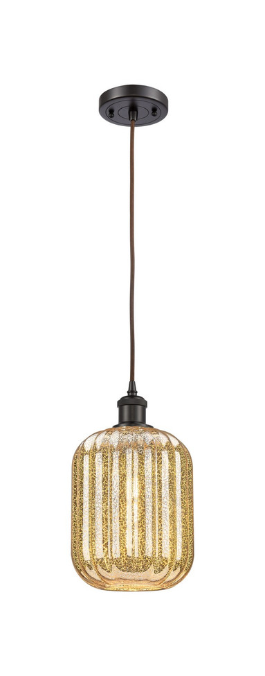 Innovations - 516-1P-OB-G460-7ME - One Light Mini Pendant - Ballston - Oil Rubbed Bronze