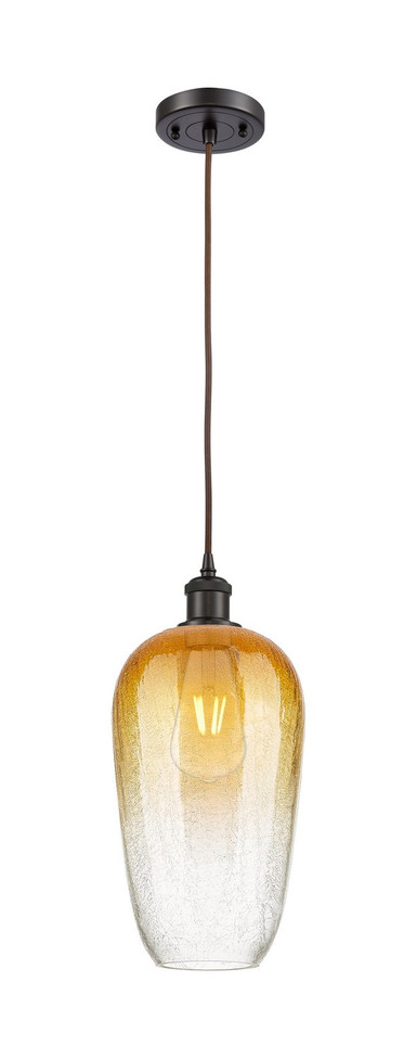 Innovations - 516-1P-OB-G484-7AM - One Light Mini Pendant - Ballston - Oil Rubbed Bronze