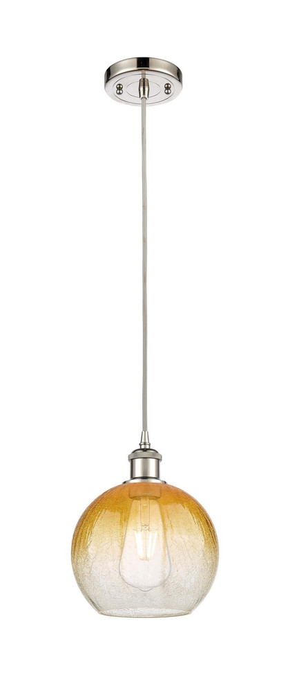 Innovations - 516-1P-PN-G483-8AM - One Light Mini Pendant - Ballston - Polished Nickel