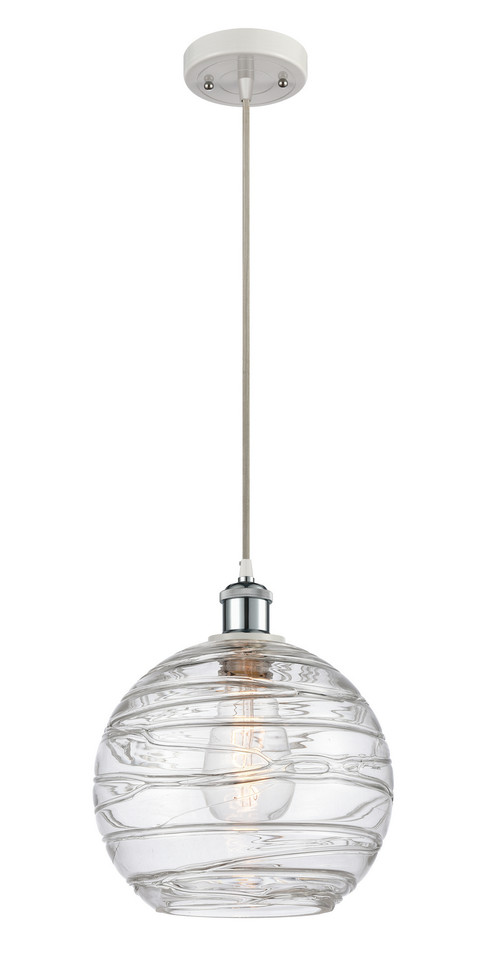 Innovations - 516-1P-WPC-G1213-10 - One Light Mini Pendant - Ballston - White Polished Chrome