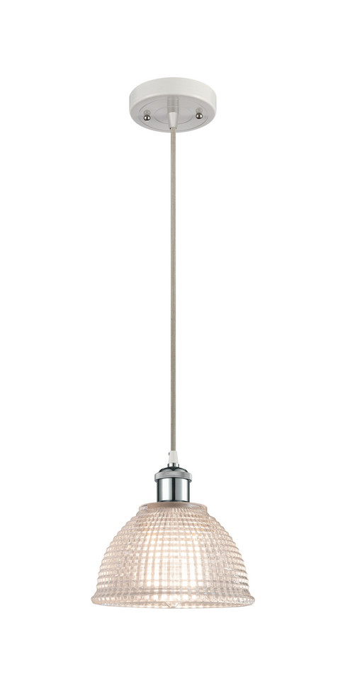 Innovations - 516-1P-WPC-G422-LED - LED Mini Pendant - Ballston - White Polished Chrome