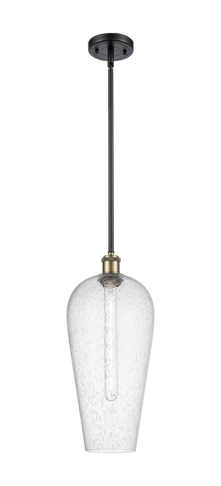 Innovations - 516-1S-BAB-G456-8SDY - One Light Mini Pendant - Ballston - Black Antique Brass