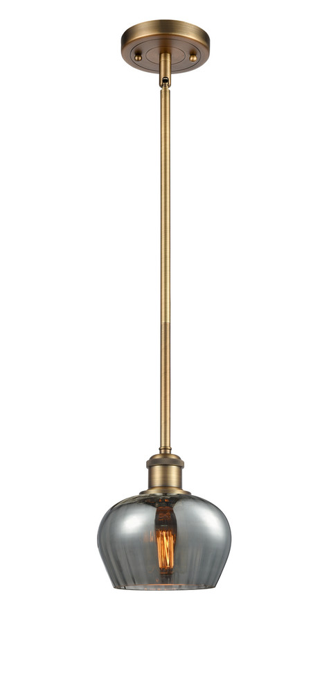 Innovations - 516-1S-BB-G93 - One Light Mini Pendant - Ballston - Brushed Brass