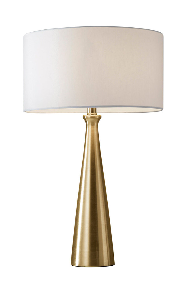 Adesso Home - 1517-21 - Table Lamp - Linda - Antique Brass