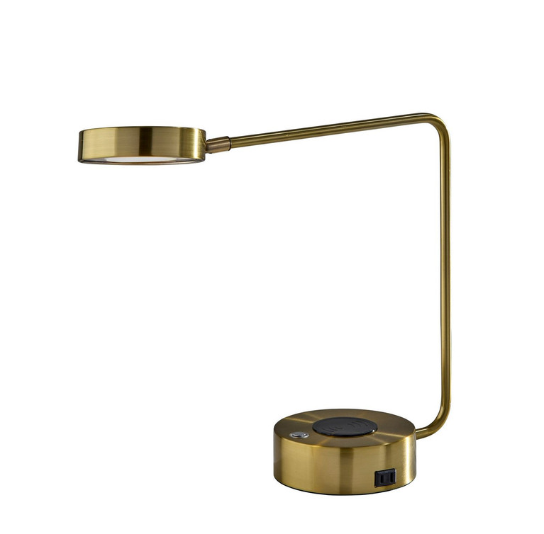 Adesso Home - 2615-21 - LED Desk Lamp - Viper - Antique Brass