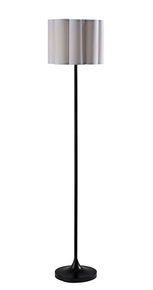 Adesso Home - 2618-01 - Floor Lamp - Elodie - Black