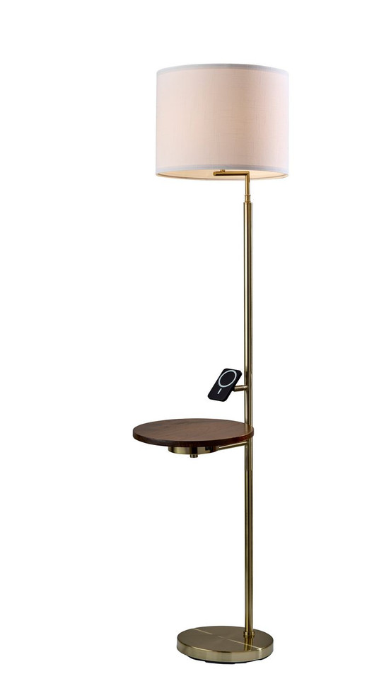Adesso Home - 2621-21 - Floor Lamp - Wyatt - Antique Brass