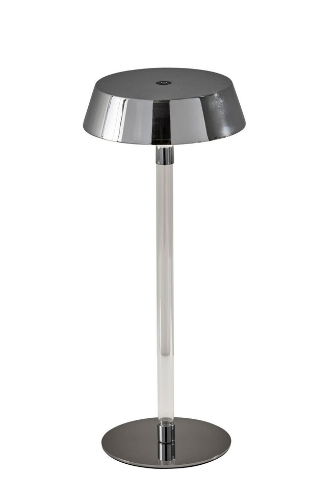 Adesso Home - 4100-22 - LED Table Lamp - Orla - Shiny Chrome & Clear Acrylic
