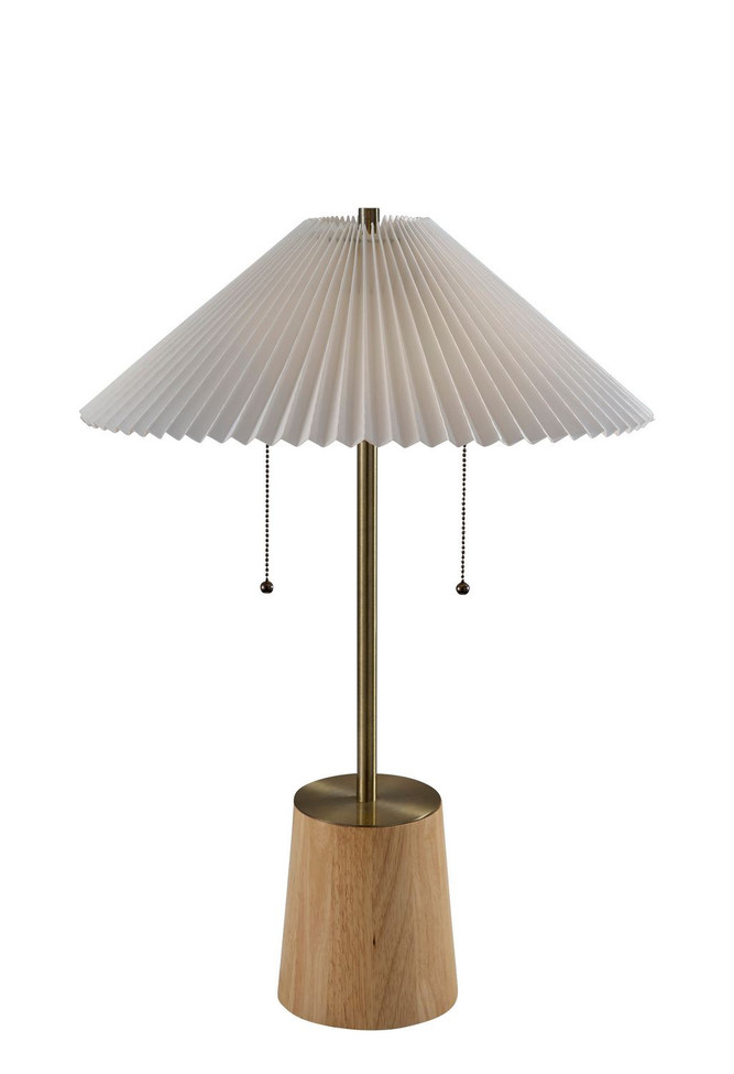 Adesso Home - 9402-21 - Two Light Table Lamp - Ophelia - Antique Brass
