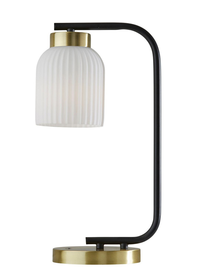 Adesso Home - AF48885BR - LED Table Lamp - Black & Antique Brass