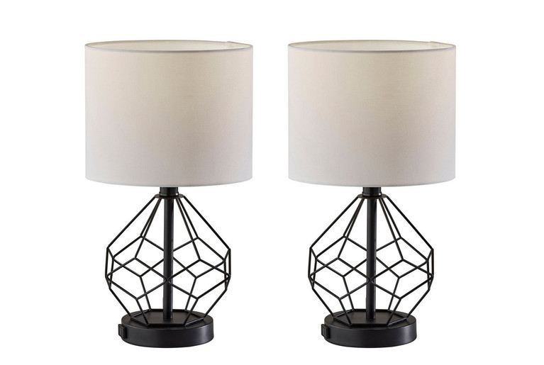 Adesso Home - SL1183-01 - 2 Piece Bonus Pack - Chiara - Black