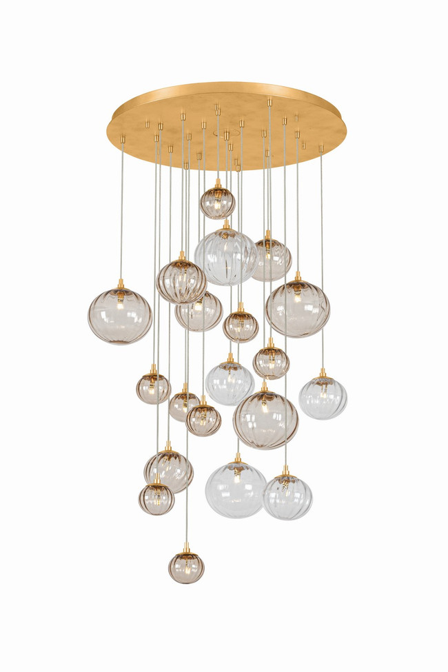 Corbett Lighting - 571-29-VGL - LED Chandelier - Istanbul - Vintage Gold Leaf