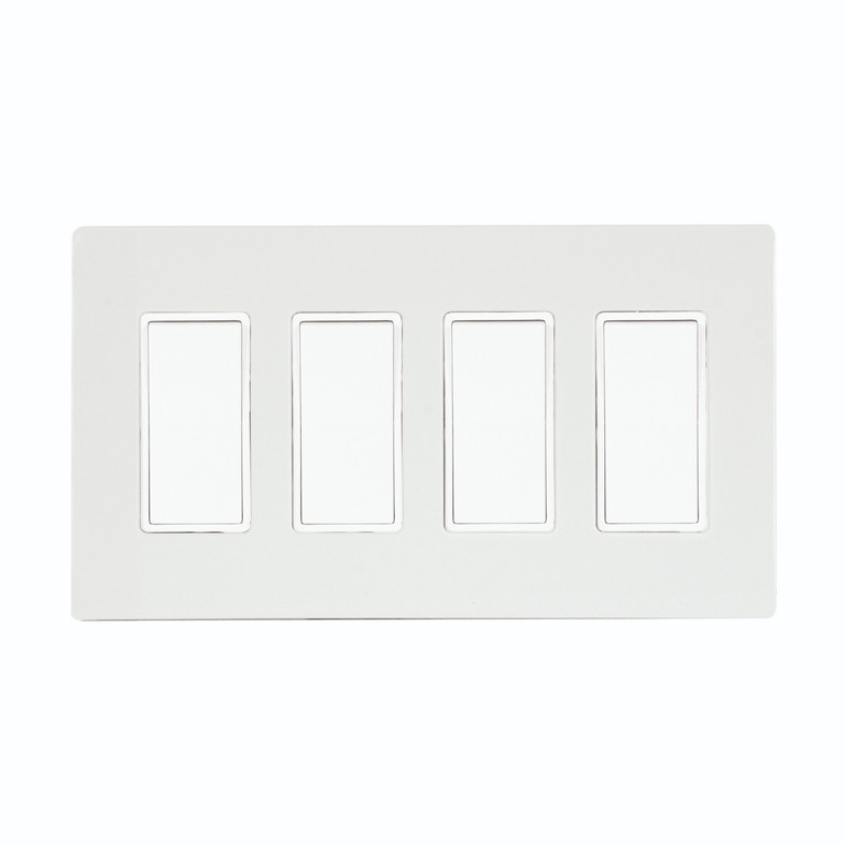 Eurofase - EFSSPW4 - 4 SINGLE ON/OFF SWITCH WHITE - White
