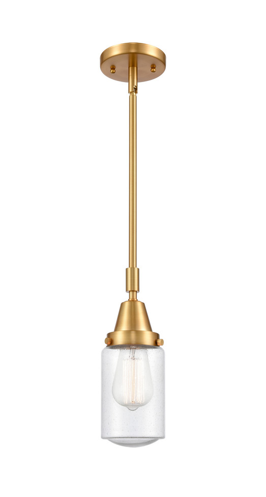 Innovations - 447-1S-SG-G314 - One Light Mini Pendant - Caden - Satin Gold
