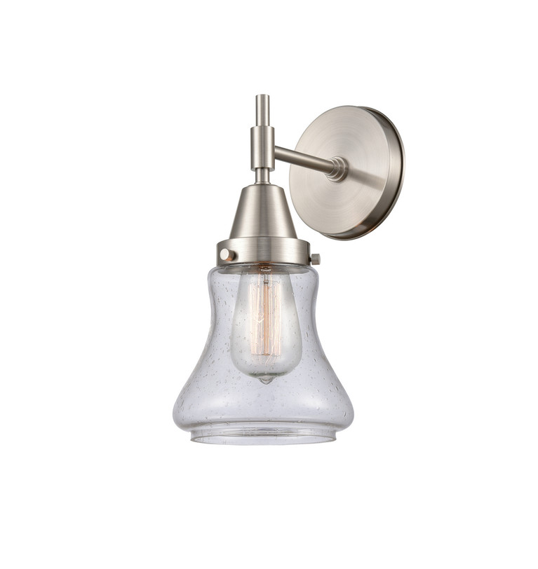 Innovations - 447-1W-SN-G194-LED - LED Wall Sconce - Caden - Satin Nickel