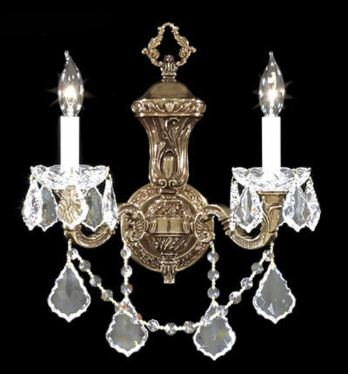 James R. Moder - 94322BZ22 - Two Light Wall Sconce - Madrid Cast Brass - Bronze