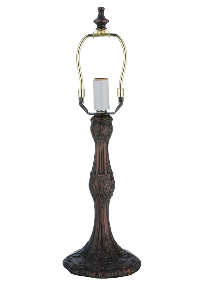 Meyda Tiffany - 11321 - One Light Table Base - Pompeii - Mahogany Bronze