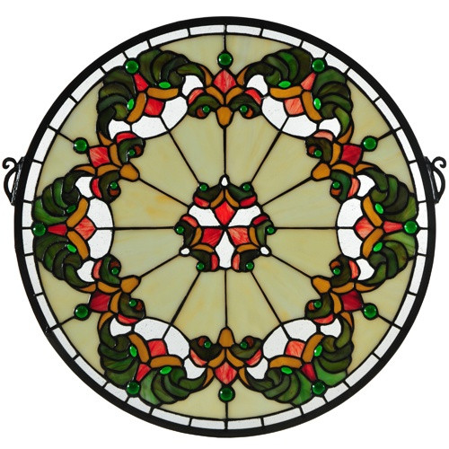 Meyda Tiffany - 127115 - Window - Middleton - Brushed Nickel