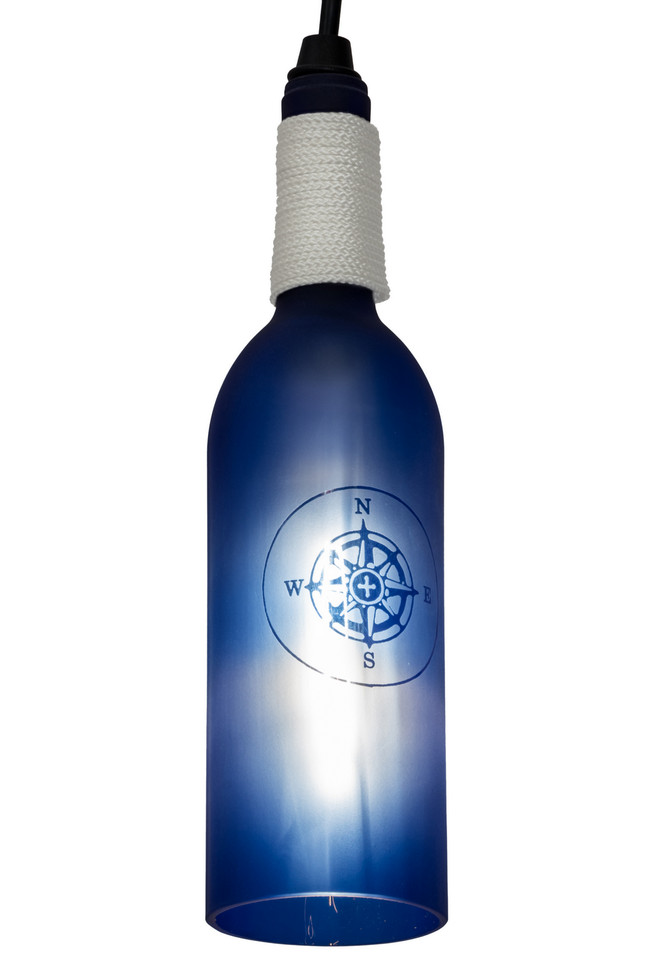 Meyda Tiffany - 134037 - One Light Mini Pendant - Coastal Collection - Textured Black