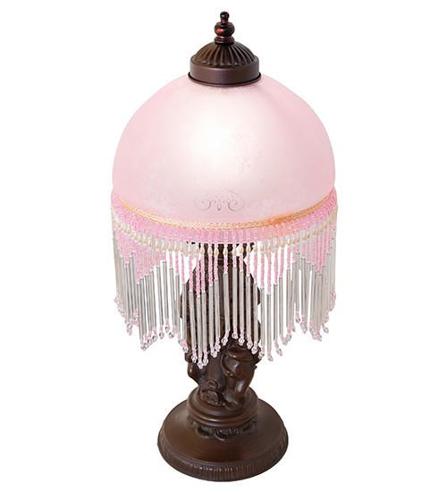 Meyda Tiffany - 260703 - One Light Mini Lamp - Roussillon - Mahogany Bronze