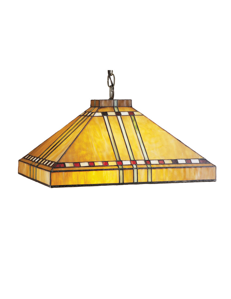 Meyda Tiffany - 26291 - Three Light Pendant - Prairie Corn - Mahogany Bronze