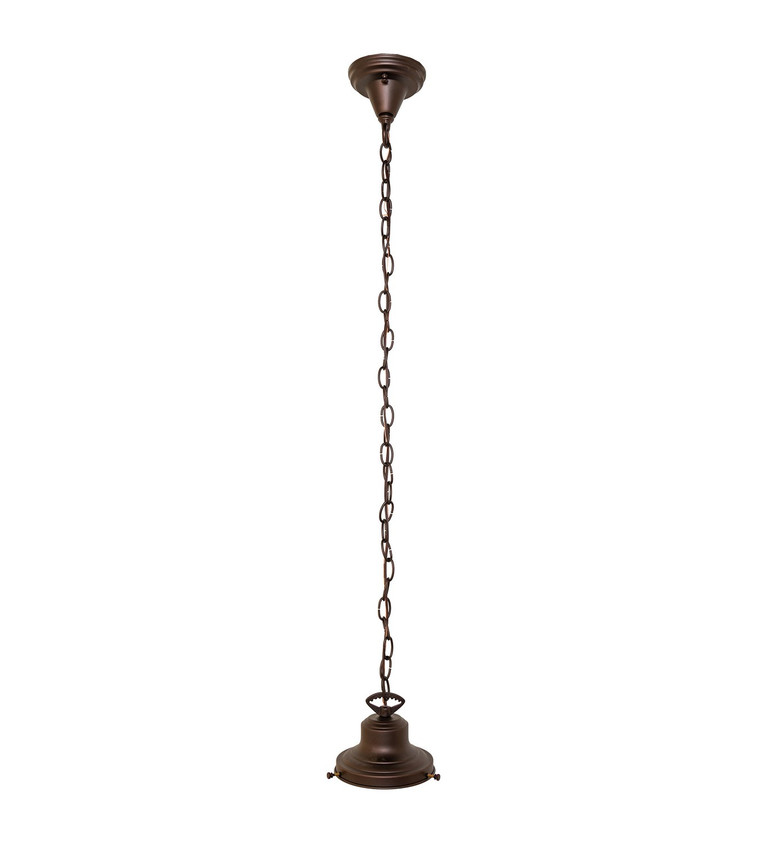 Meyda Tiffany - 296367 - One Light Pendant Hardware - Revival - Mahogany Bronze