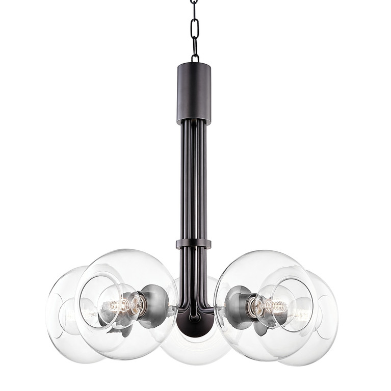 Mitzi - H270805-OB - Five Light Chandelier - Margot - Old Bronze