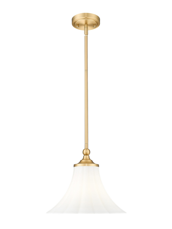 Z-Lite - 1958P12-MGLD - One Light Pendant - Fleur - Modern Gold