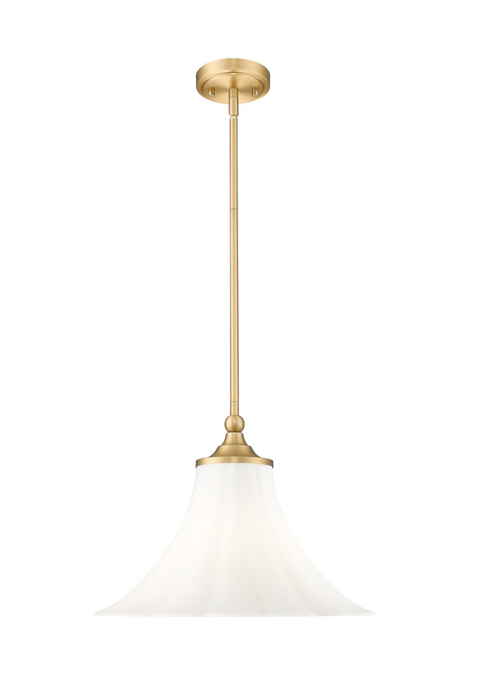 Z-Lite - 1958P16-MGLD - One Light Pendant - Fleur - Modern Gold