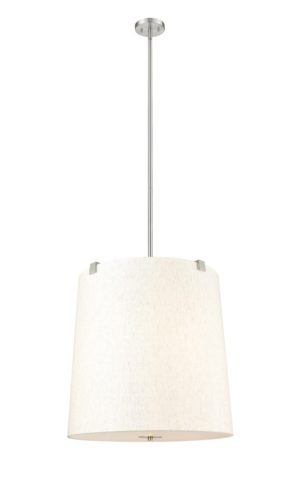 Z-Lite - 3502P24-BN - Six Light Pendant - Weston - Brushed Nickel