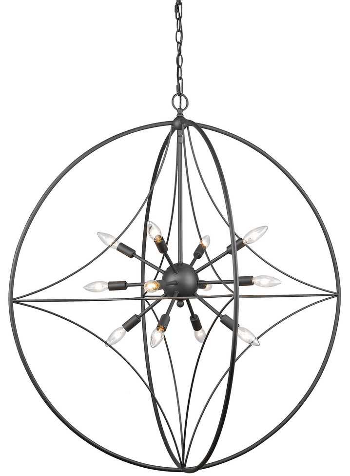 Z-Lite - 452-36BRZ - 12 Light Pendant - Cortez - Bronze