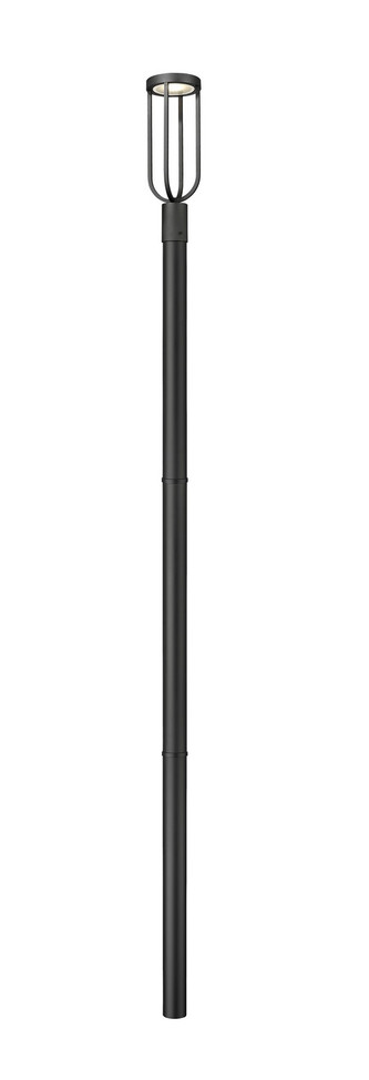 Z-Lite - 5005PHM-5009P96-BK-L - LED Outdoor Post Moun Fixture - Leland - Sand Black
