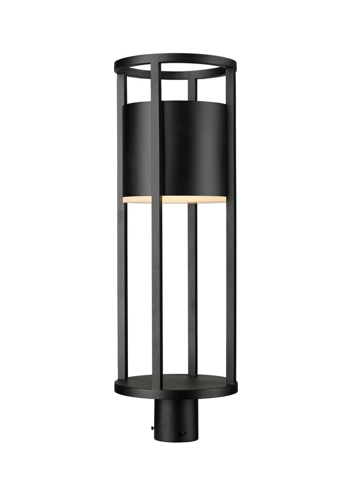 Z-Lite - 517PHB-BK-LED - LED Outdoor Post Moun Fixture - Luca - Black