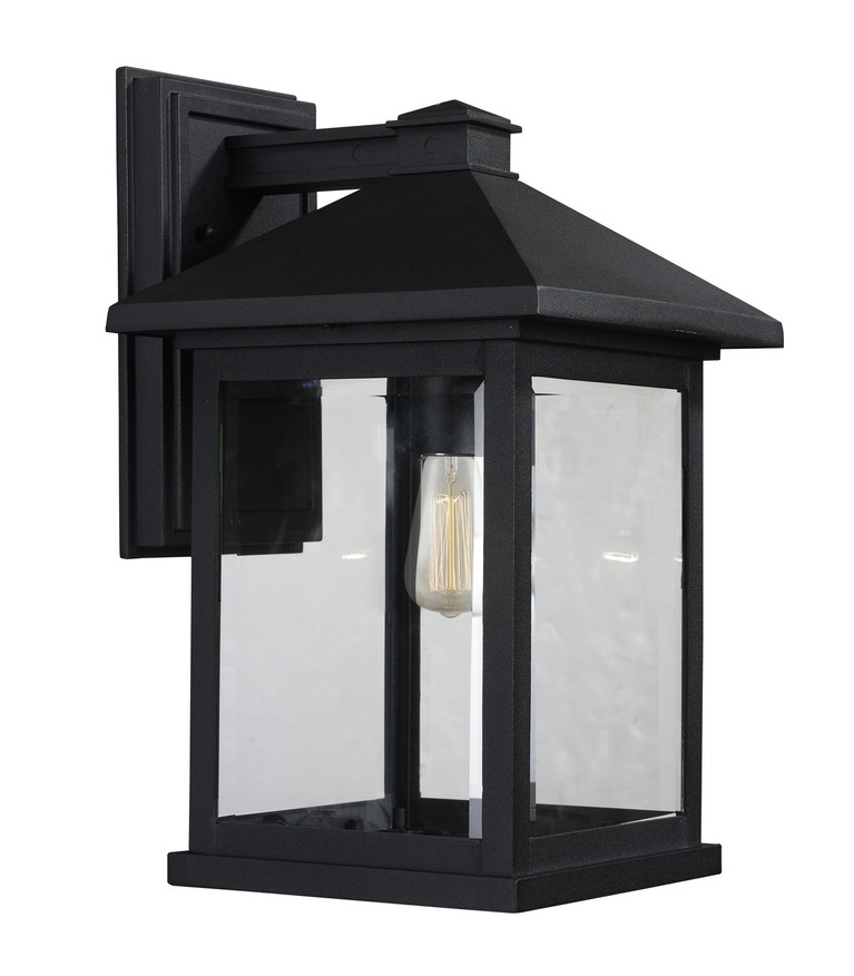 Z-Lite - 531B-BK - One Light Outdoor Wall Light - Portland - Black