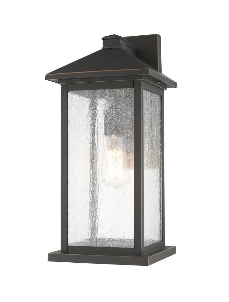 Z-Lite - 531MXL-ORB - One Light Outdoor Wall Light - Portland - Oil Rubbed Bronze
