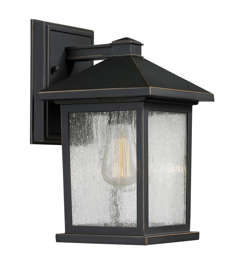 Z-Lite - 531S-ORB - One Light Outdoor Wall Light - Portland - Oil Rubbed Bronze