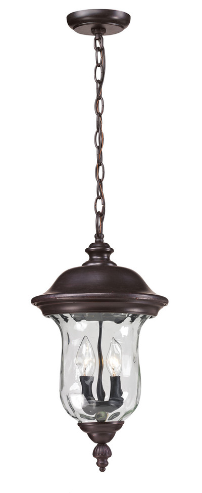 Z-Lite - 533CHM-RBRZ - Two Light Outdoor Chain Mount Ceiling Fixture - Armstrong - Bronze