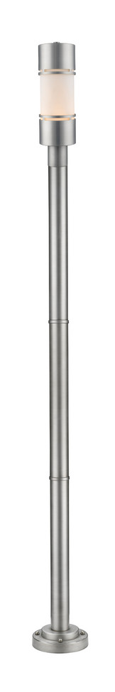 Z-Lite - 560PHB-567P-BA-LED - LED Outdoor Post Mount - Luminata - Brushed Aluminum