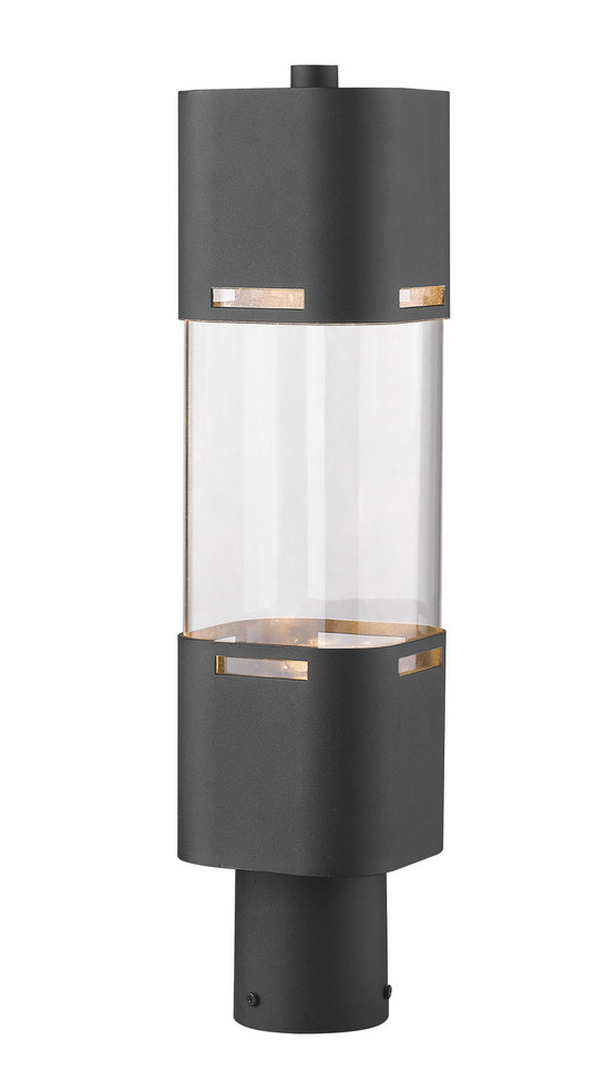 Z-Lite - 562PHBR-BK-LED - LED Outdoor Post Mount - Lestat - Black