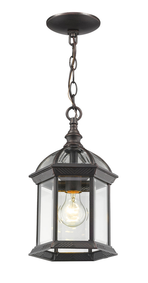 Z-Lite - 563CHM-RT - One Light Outdoor Chain Mount Ceiling Fixture - Annex - Rust