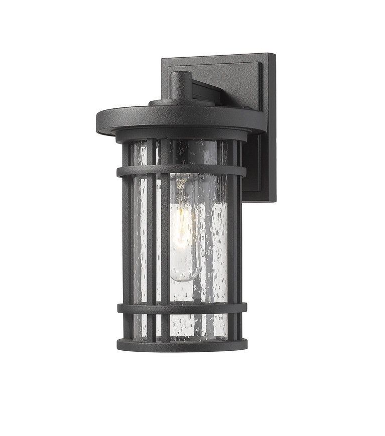 Z-Lite - 570S-BK - One Light Outdoor Wall Light - Jordan - Black